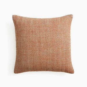 West Elm Two Tone Chunky Linen Pillow Covers in Copper, Set of 2 (NWT)